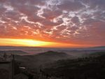 Tuscany sunrise by Walt Lonner