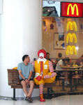 At a McDonalds in central Shanghai by William Gabrenya