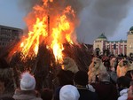 Busojaras Festival in Mohacs, Hungary